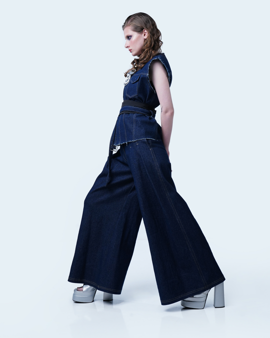 Hüna denim vest