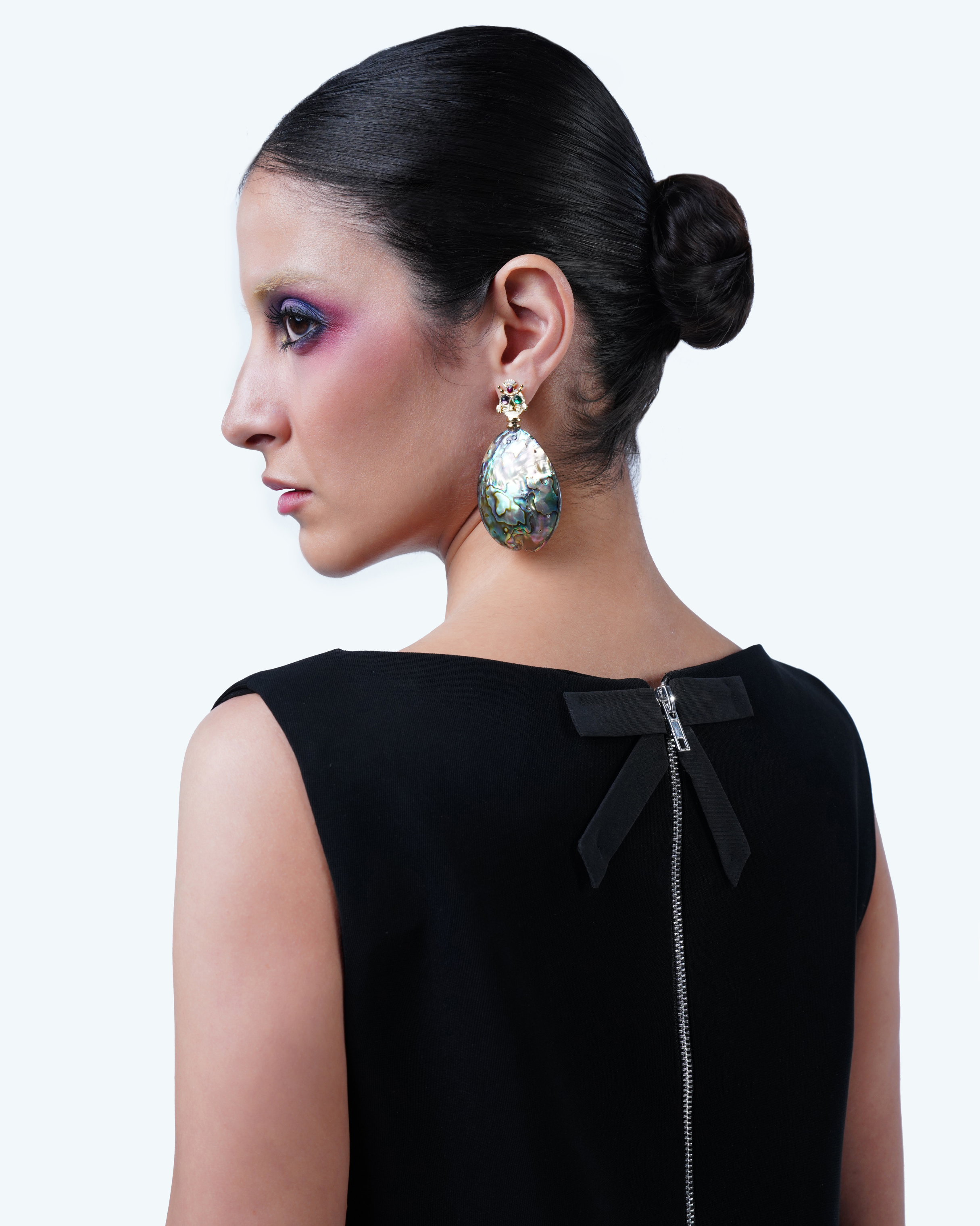 structured black dress