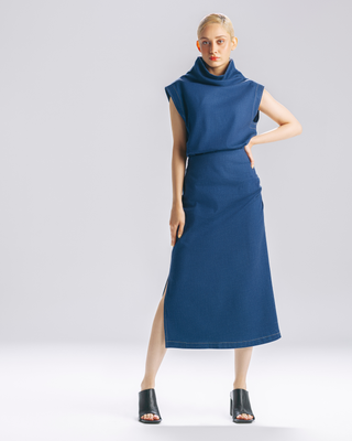 sculptural silhouette outfit