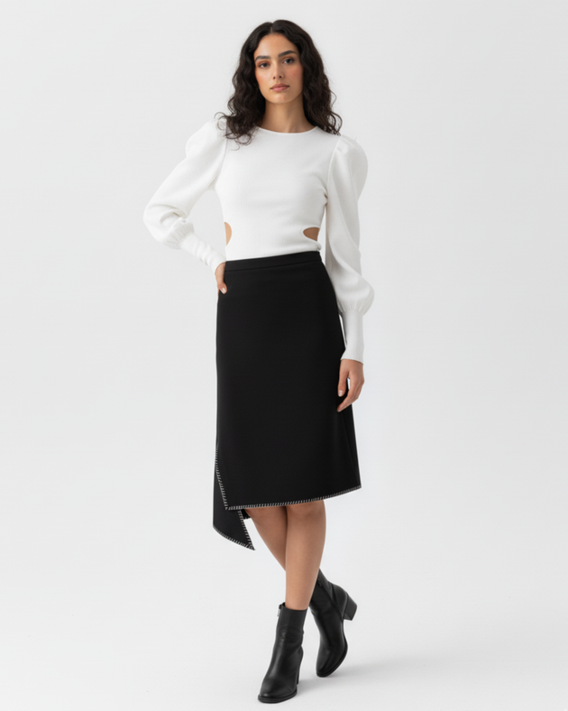 asymmetrical skirt