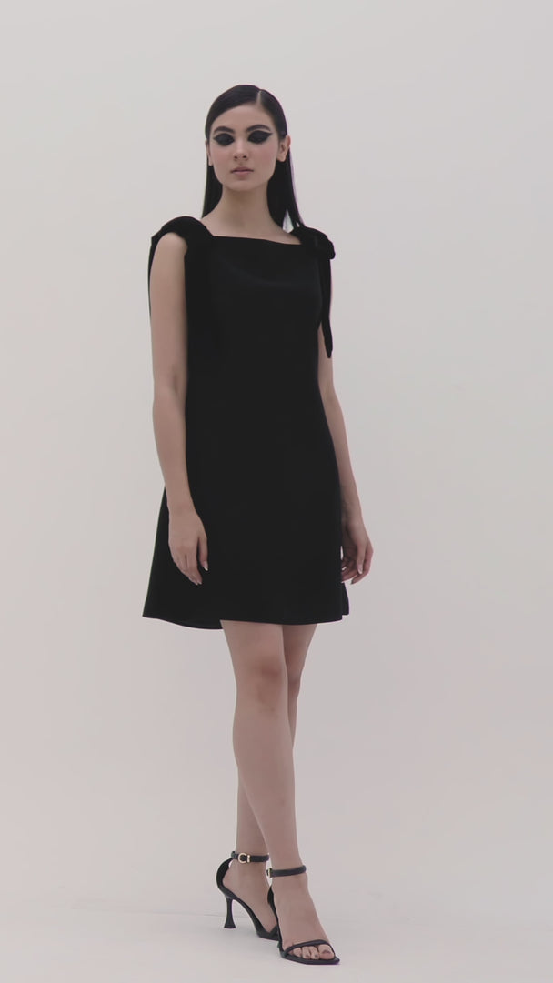 minimalist evening dress