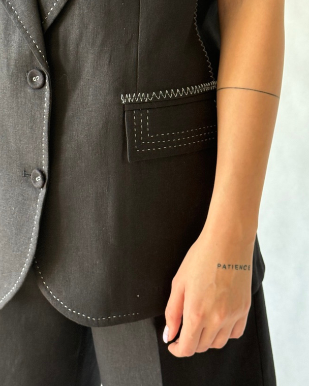 slow fashion brand vest